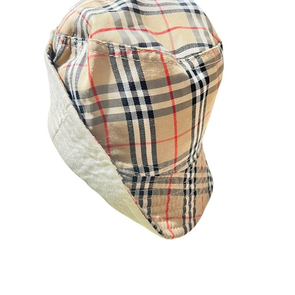 Source Unknown Checkered Beret in Beige and Black - Picture 6 of 10